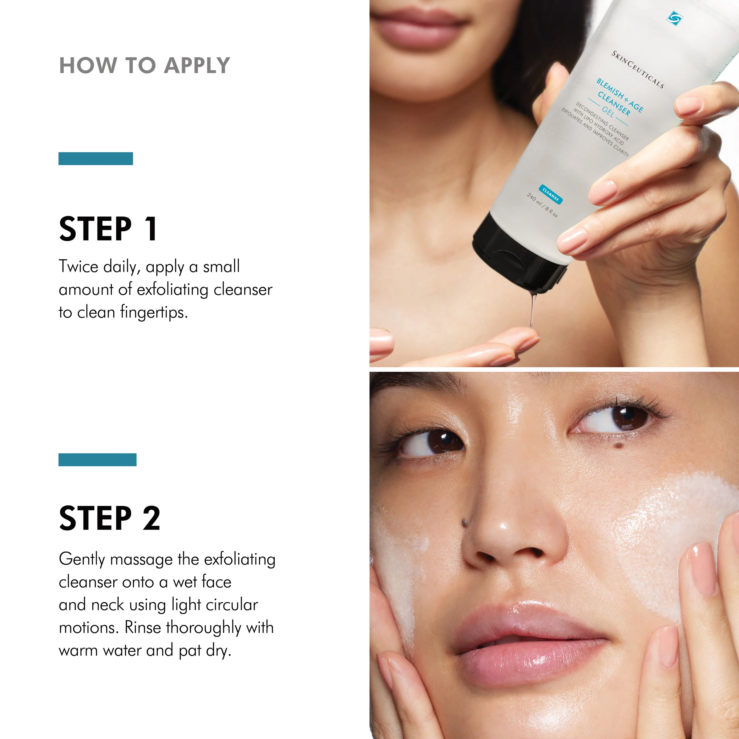SkinCeuticals Blemish + Age Cleanser 240ml - Image 4