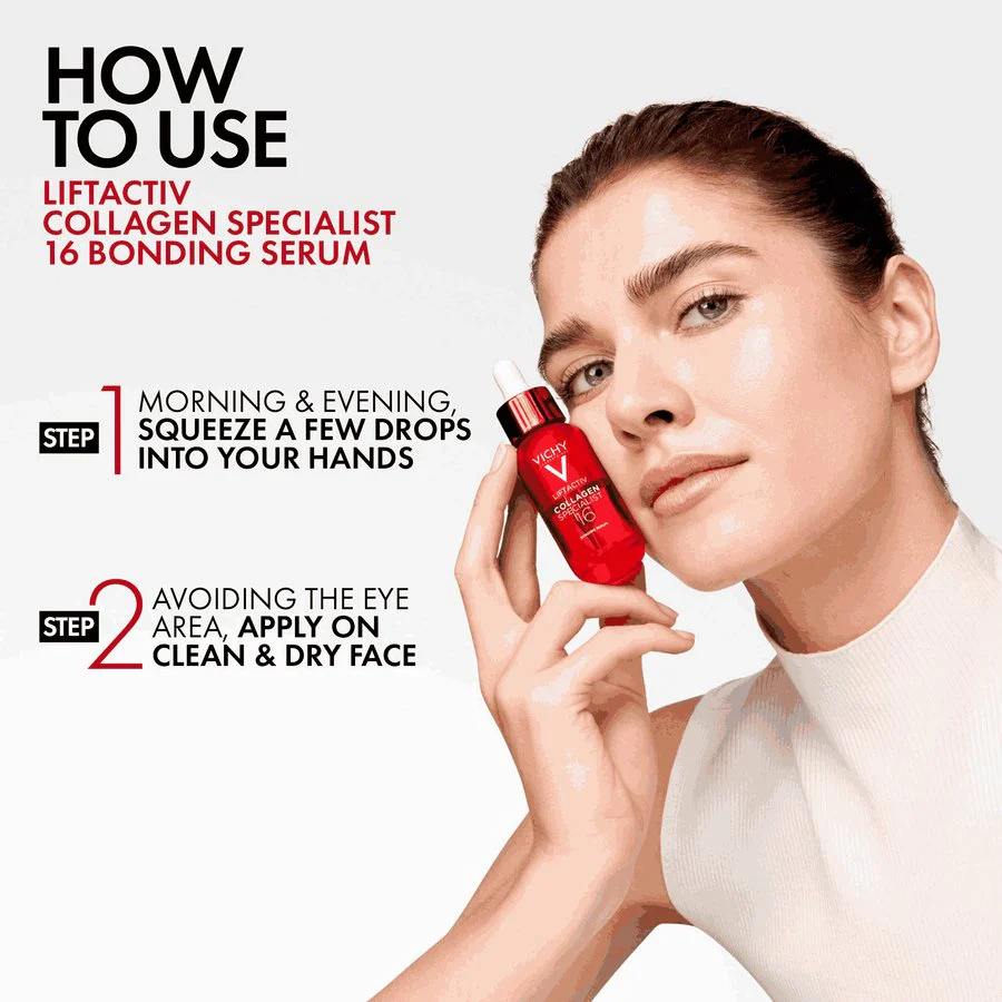 Vichy Liftactiv Collagen Specialist 16 Bonding Serum 30ml - Image 6